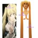 Nabari No Ou Shimizu Laimei 120cm Cosplay Wig yellow color