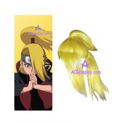 Naruto Deidara Cosplay Wig lemon yellow color