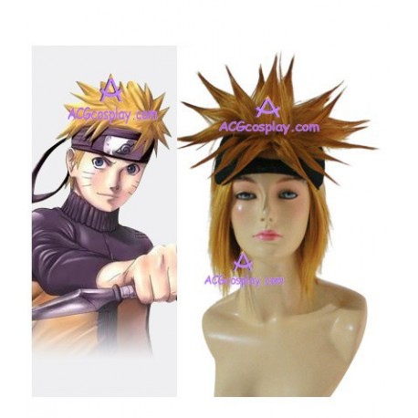 Naruto Uzumaki Spiky Cosplay Wig