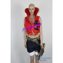 One Piece Monkey D. Luffy Cosplay Costume include functional bag