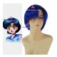 Sailor Moon Sailor Merkur Cosplay Wig