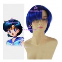 Sailor Moon Sailor Merkur Cosplay Wig