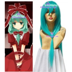 Touhou Project Kagiyama Hina Cosplay Wig green long wig