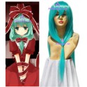 Touhou Project Kagiyama Hina Cosplay Wig green long wig