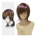 Trinity Blood Rosen Kreuz Orden Brown Cosplay Wig