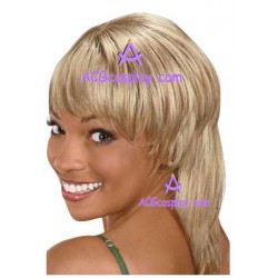 Women's 38cm Brown Short Straight Fashion Wig cosplay wig