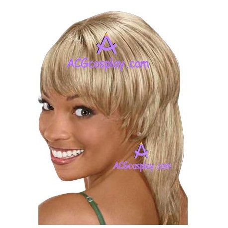 Women's 38cm Brown Short Straight Fashion Wig cosplay wig