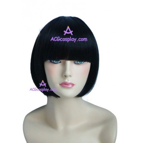 Women's 40cm Black Short Fashion Wig cosplay wig