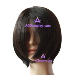 Women's 40cm Black Short Straight Cosplay Wig cosplay wig