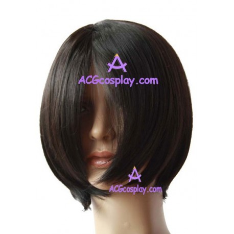 Women's 40cm Black Short Straight Cosplay Wig cosplay wig