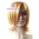 Women's 40cm Blond Short Straight Cosplay Wig