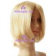 Women's 40cm Blond Short Straigh version2 Cosplay Wig