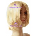 Women's 40cm Blond Short Straigh version2 Cosplay Wig