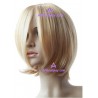 Women's 40cm Blond Short Straight version3 Cosplay Wig