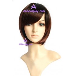 Women's 40cm Brown Bobo Wig cosplay wig