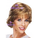 Women's 40cm Brown Short Curly Fashion version2 Wig cosplay wig