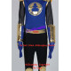 Power rangers Ninja Storm Blake Bradley Navy Thunder Ranger cosplay costume