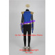 Power rangers Ninja Storm Blake Bradley Navy Thunder Ranger cosplay costume