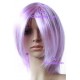 Women's 40cm Purple Short Straight Cosplay Wig