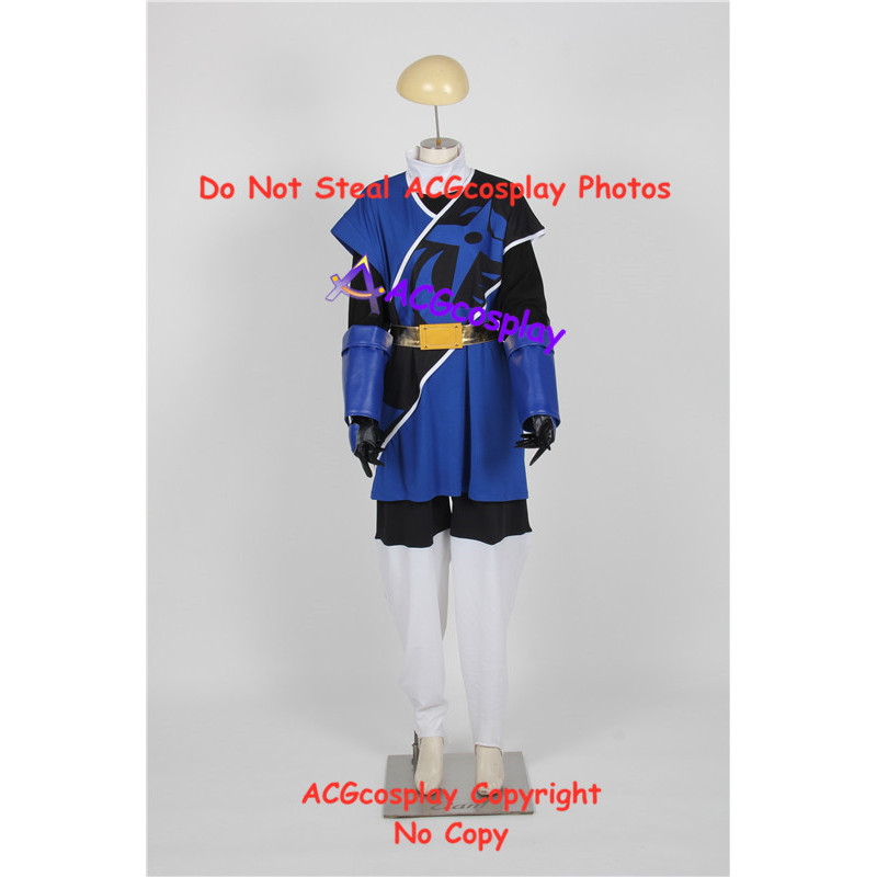 Power Rangers Ninja Steel Blue Ranger Ninninger Momoninger Cosplay Costume