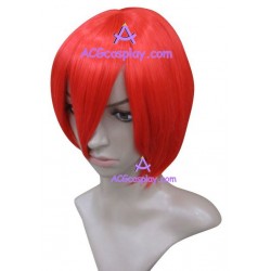 Women's 40cm Red Short Cosplay Wig