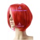 Women's 40cm Red Short Straight Cosplay Wig