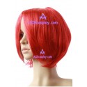 Women's 40cm Red Short Straight Cosplay Wig