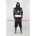 Power Rangers Black Ninjetti Ranger Cosplay Costume