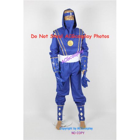 Power Rangers Blue Ninjetti Ranger Cosplay Costume ACGcosplay