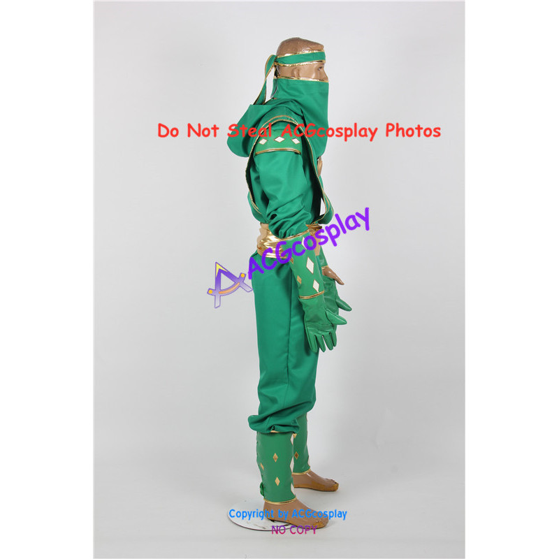 Gearhumans 3D Green Ninja Mighty Morphin Power Rangers Ninjetti Custom