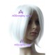 Women's 40cm Silver Short Straight Cosplay Wig
