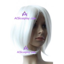 Women's 40cm Silver Short Straight Cosplay Wig