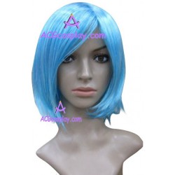 Women's 40cm Water Blue Short Cosplay Wig