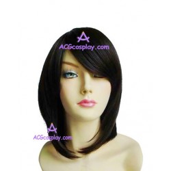Women's 45cm Black Short Fashion Wig cosplay wig