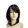 Women's 45cm Black Short Fashion Wig cosplay wig