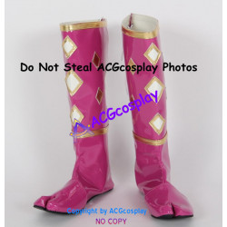 Mighty Morphin Power Rangers Pink Ninjetti Ninja Ranger Cosplay shoes boots
