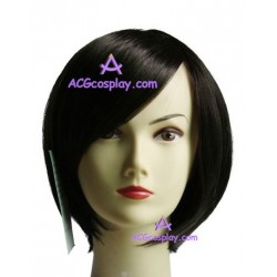 Women's 45cm Black Short Straight Fashion Wig cosplay wig