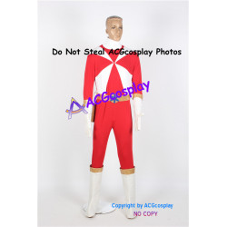 Power Rangers Lightspeed Rescue Red Lightspeed Ranger Cosplay Costume