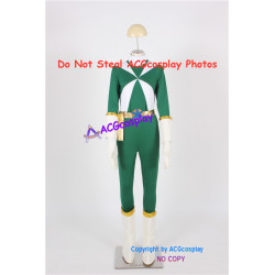 Power Rangers Lightspeed Rescue Green Ranger Cosplay Costume