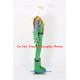 Power Rangers Ninja Storm Green Samurai Ranger Cosplay Costume