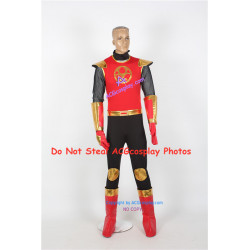 Power Rangers Ninja Storm Crimson Thunder Ranger Cosplay Costume