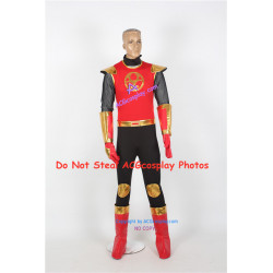 Power Rangers Ninja Storm Crimson Thunder Ranger Cosplay Costume