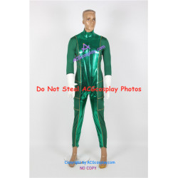 Power Rangers Super Power Beat Down Green Ranger Cosplay Costume