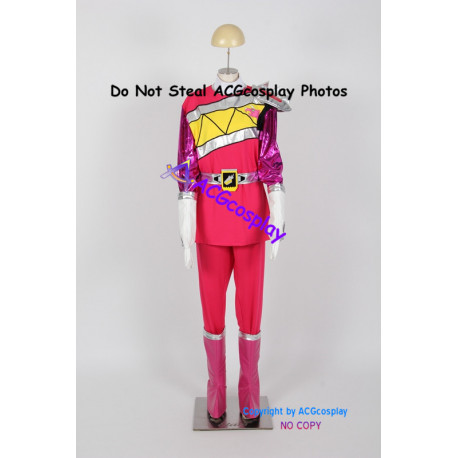 Power Rangers Dino Charge Kyoryuger Pink Ranger Cosplay Costume