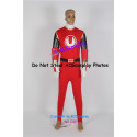 Power Rangers Ninja Storm Red Wind Ranger Cosplay Costume