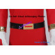 Power Rangers Ninja Storm Red Wind Ranger Cosplay Costume