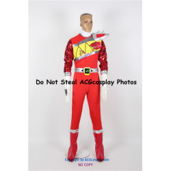 Power Rangers Dino Charge Kyoryuger Red Ranger Cosplay Costume