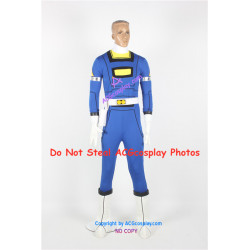 Power Rangers Turbo Blue Turbo Ranger Cosplay Costume