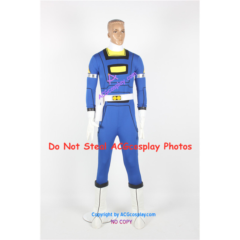 Dan Tricera Ranger Costume Blue Mighty Morphin' Power Rangers Cosplay  Costumes - Champion Cosplay