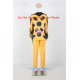 Power Rangers Jungle Fury Yellow Ranger Cosplay Costume